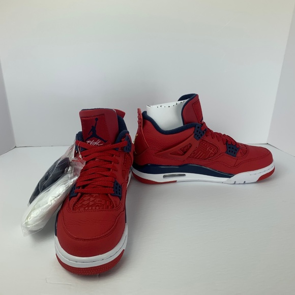 2019 Nike Air Jordan 4 Retro SE FIBA Gym Red - Picture 8 of 8